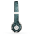 The Dark Blue Cracked Texture Skin for the Beats by Dre Solo 2 Headphones