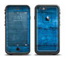 The Dark Blue Scratched Stone Wall Apple iPhone 6/6s LifeProof Fre Case Skin Set