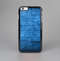 The Dark Blue Scratched Stone Wall Skin-Sert Case for the Apple iPhone 6 Plus