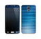 The Dark Blue Streaks Skin For the Samsung Galaxy S5