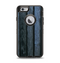 The Dark Blue Washed Wood Apple iPhone 6 Otterbox Defender Case Skin Set