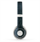 The Dark Blue Washed Wood Skin for the Beats by Dre Solo 2 Headphones