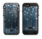 The Dark Blue & White Shimmer Strips Apple iPhone 6/6s LifeProof Fre POWER Case Skin Set