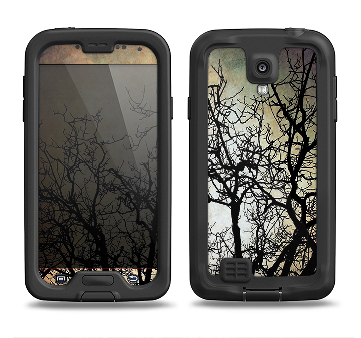The Dark Branches Bright Sky Samsung Galaxy S4 LifeProof Nuud Case Skin Set