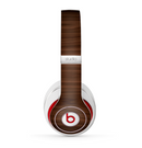 The Dark Brown Wood Grain Skin for the Beats by Dre Studio (2013+ Version) Headphones