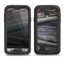 The Dark Colored Frizzy Texture Samsung Galaxy S4 LifeProof Nuud Case Skin Set