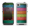 The Dark Colorful Wood Planks V2 Apple iPhone 4-4s LifeProof Fre Case Skin Set