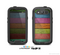 The Dark Colorful Wood Planks V2 Skin For The Samsung Galaxy S3 LifeProof Case