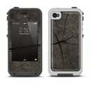 The Dark Cracked Wood Stump Apple iPhone 4-4s LifeProof Fre Case Skin Set