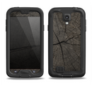 The Dark Cracked Wood Stump Samsung Galaxy S4 LifeProof Nuud Case Skin Set