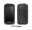 The Dark Diamond Plate Skin For The Samsung Galaxy S3 LifeProof Case