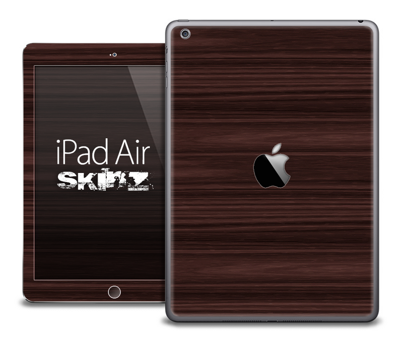 The Dark Ebony Wood Skin for the iPad Air