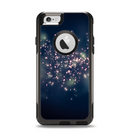 The Dark & Glowing Sparks Apple iPhone 6 Otterbox Commuter Case Skin Set