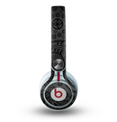 The Dark Gray & Black Paisley Skin for the Beats by Dre Mixr Headphones
