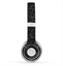 The Dark Gray & Black Paisley Skin for the Beats by Dre Solo 2 Headphones