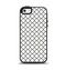 The Dark Gray & White Seamless Morocan Pattern Apple iPhone 5-5s Otterbox Symmetry Case Skin Set