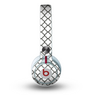 The Dark Gray & White Seamless Morocan Pattern Skin for the Beats by Dre Mixr Headphones