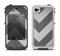 The Dark Gray Wide Chevron Apple iPhone 4-4s LifeProof Fre Case Skin Set