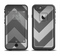 The Dark Gray Wide Chevron Apple iPhone 6/6s Plus LifeProof Fre Case Skin Set