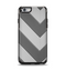The Dark Gray Wide Chevron Apple iPhone 6 Otterbox Symmetry Case Skin Set