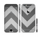 The Dark Gray Wide Chevron Sectioned Skin Series for the Apple iPhone 6 Plus