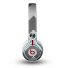 The Dark Gray Wide Chevron Skin for the Beats by Dre Mixr Headphones