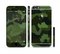 The Dark Green Camouflage Textile Sectioned Skin Series for the Apple iPhone 6 Plus