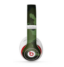 The Dark Green Camouflage Textile Skin for the Beats by Dre Studio (2013+ Version) Headphones