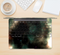 The Dark Green Glowing Universe Skin Kit for the 12" Apple MacBook (A1534)