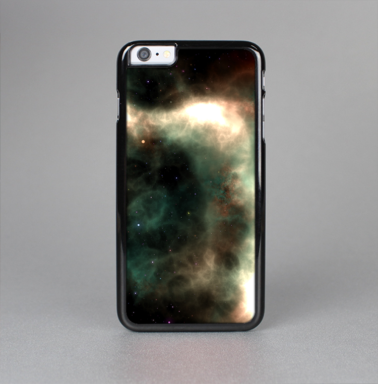 The Dark Green Glowing Universe Skin-Sert for the Apple iPhone 6 Plus Skin-Sert Case
