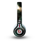 The Dark Green Glowing Universe Skin for the Beats by Dre Mixr Headphones