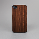 The Dark Heavy WoodGrain Skin-Sert for the Apple iPhone 4-4s Skin-Sert Case