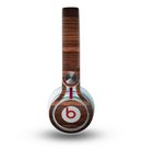 The Dark Heavy WoodGrain Skin for the Beats by Dre Mixr Headphones