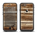 The Dark Highlighted Old Wood Apple iPhone 6/6s Plus LifeProof Fre Case Skin Set
