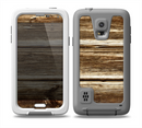 The Dark Highlighted Old Wood Skin Samsung Galaxy S5 frē LifeProof Case