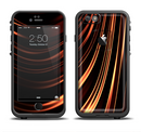The Dark Orange Shadow Fabric Apple iPhone 6/6s LifeProof Fre Case Skin Set