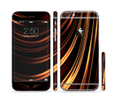 The Dark Orange Shadow Fabric Sectioned Skin Series for the Apple iPhone 6s Plus