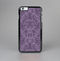 The Dark Purple Delicate Pattern Skin-Sert Case for the Apple iPhone 6 Plus