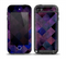 The Dark Purple Highlighted Tile Pattern Skin for the iPod Touch 5th Generation frē LifeProof Case