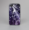 The Dark Purple Light Arrays with Glowing Vines Skin-Sert for the Apple iPhone 4-4s Skin-Sert Case