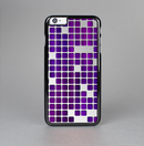 The Dark Purple Squares Pattern Skin-Sert Case for the Apple iPhone 6 Plus
