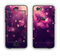 The Dark Purple with Desending Lightdrops Apple iPhone 6 LifeProof Nuud Case Skin Set