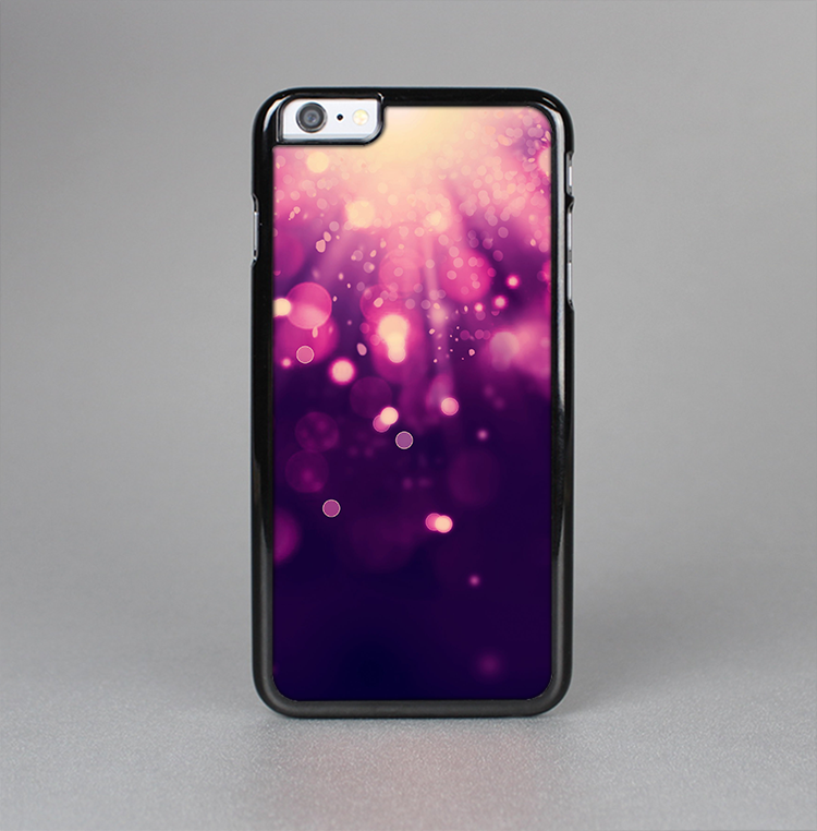 The Dark Purple with Desending Lightdrops Skin-Sert Case for the Apple iPhone 6 Plus
