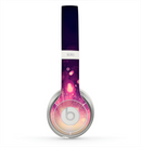 The Dark Purple with Desending Lightdrops Skin for the Beats by Dre Solo 2 Headphones