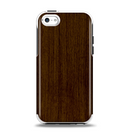 The Dark Quartered Wood Apple iPhone 5c Otterbox Symmetry Case Skin Set