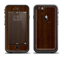 The Dark Quartered Wood Apple iPhone 6/6s LifeProof Fre Case Skin Set
