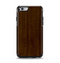 The Dark Quartered Wood Apple iPhone 6 Otterbox Symmetry Case Skin Set