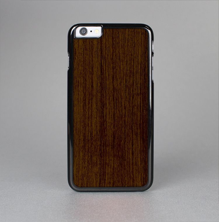 The Dark Quartered Wood Skin-Sert Case for the Apple iPhone 6 Plus