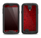 The Dark Red Spiral Pattern V23 Samsung Galaxy S4 LifeProof Fre Case Skin Set