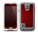 The Dark Red Spiral Pattern V23 Skin Samsung Galaxy S5 frē LifeProof Case